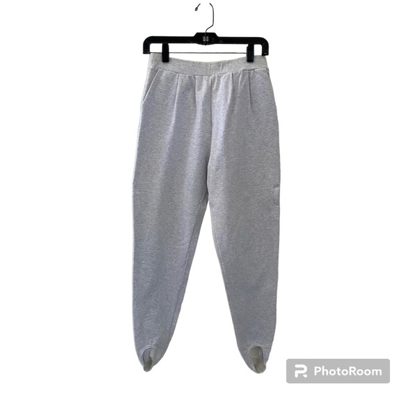 Preview Basics Vintage Gray Stirrup Pants Size Medium - Picture 1 of 6